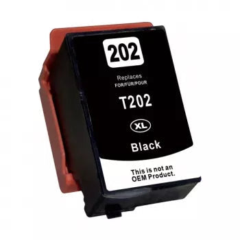 Epson 202  Sort Printerpatron 12 Ml C13t02g14010  Alternativ  20ml