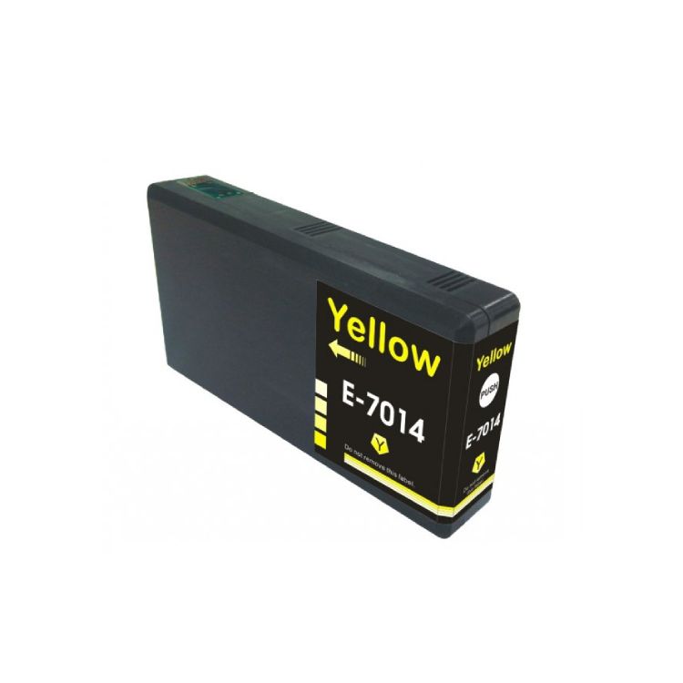 Epson T7014 Gul Blækpatron Kompatibel C13t70144010 45ml