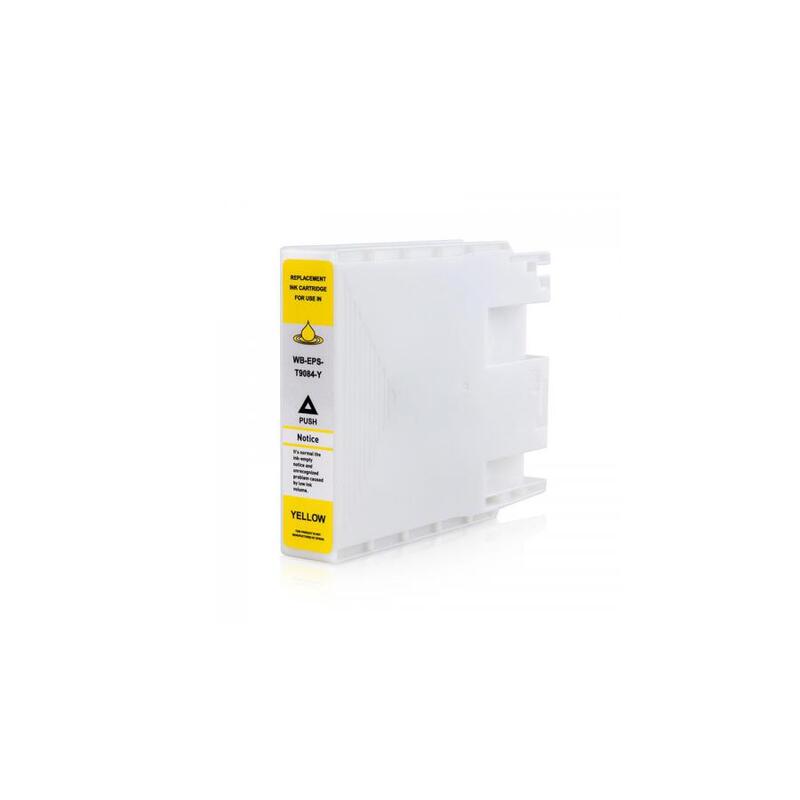 Epson T9084 Gul Blækpatron Kompatibel C13t908440   000 Sider