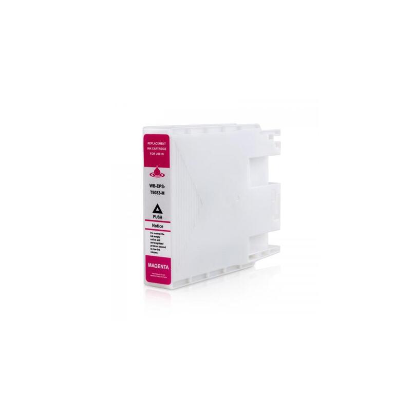 Epson T9083 Magenta Blækpatron Kompatibel C13t908340   000 Sider