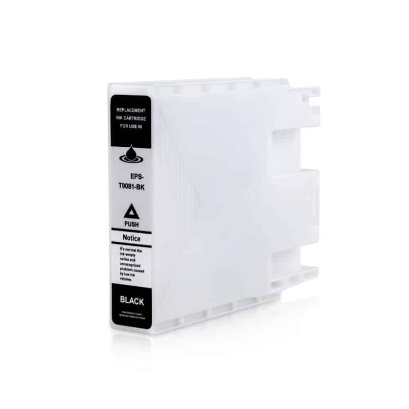 Epson T9081 Sort Blækpatron Kompatibel C13t908140   000 Sider