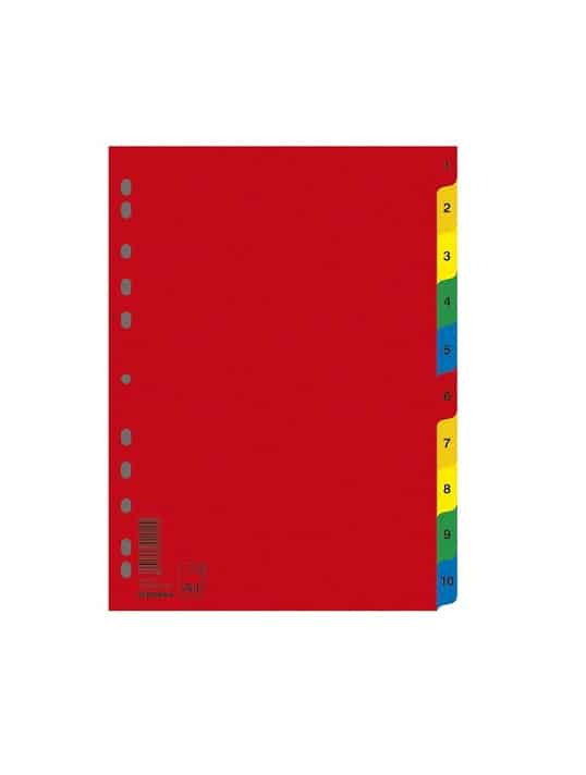 Faneblade   Plastik A4  -10