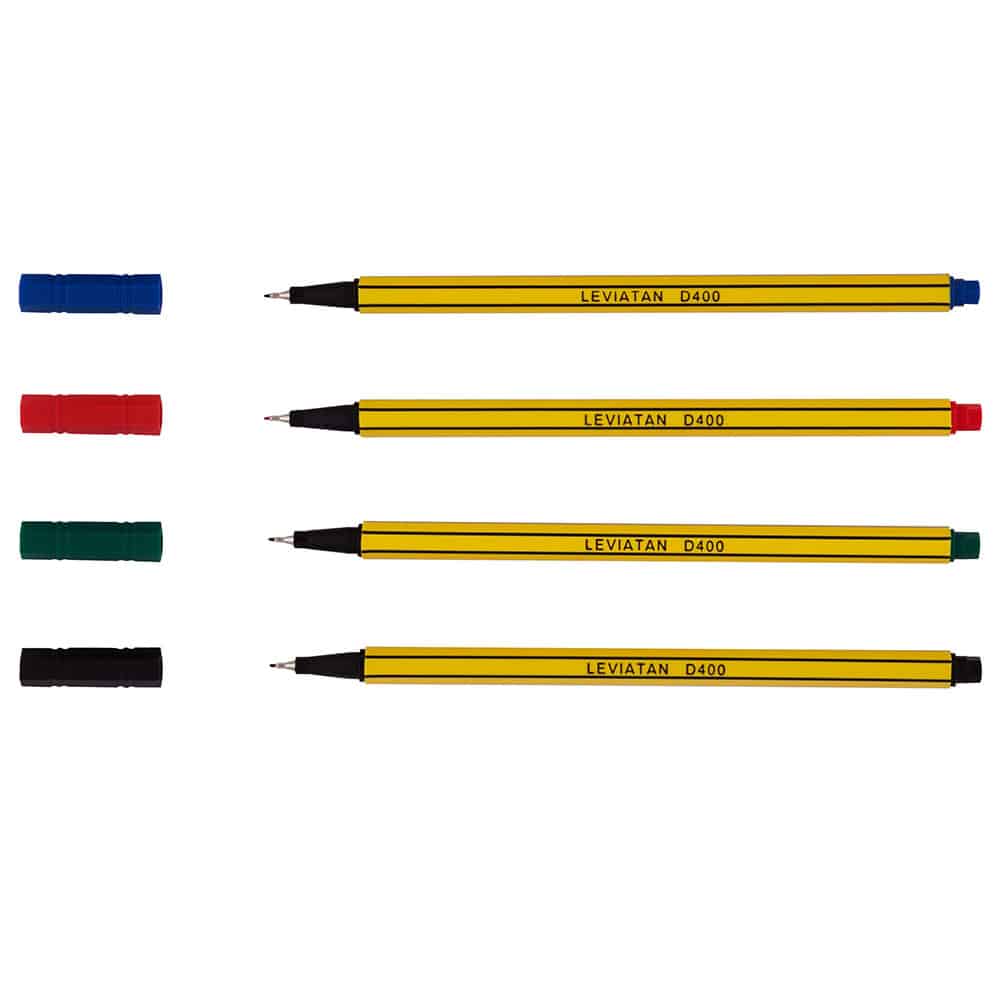 Fineliner Sæt Leviatan D400 Med   Farver