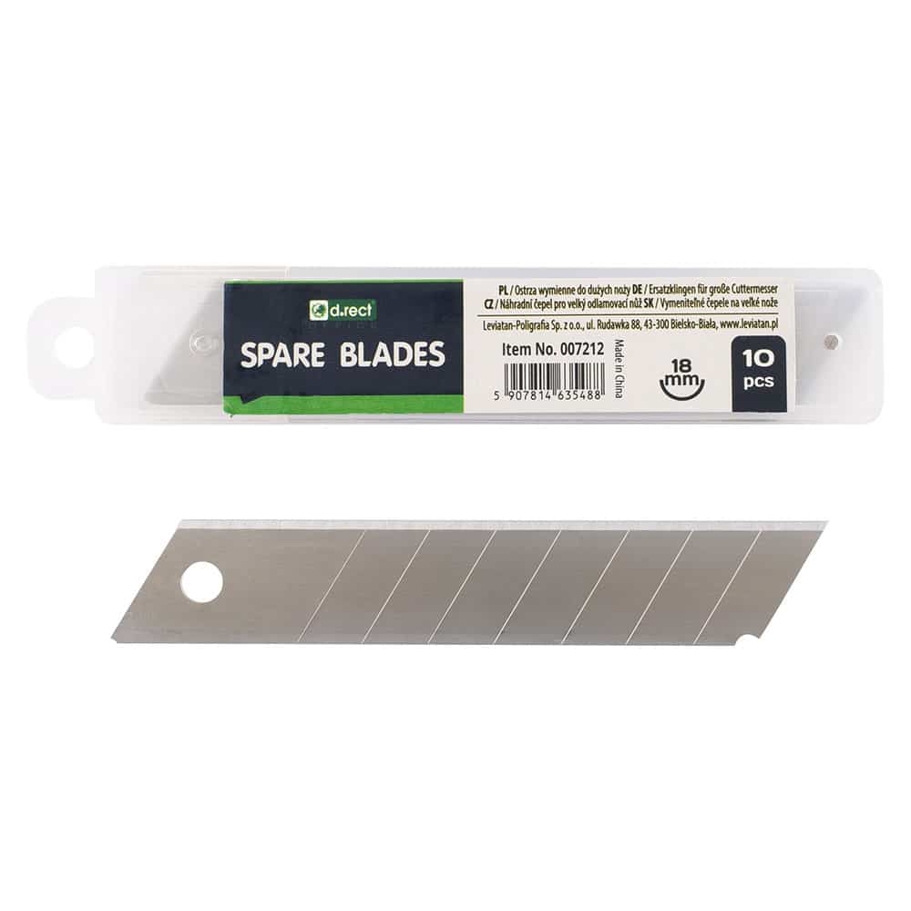 Hobbyknivblade 18mm Pakke Med 10 Stk