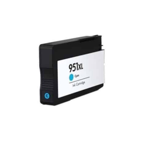 Hp 951  Cyan Blækpatron Kompatibel Cn046ae 27ml