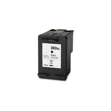 Hp 303  Sort Blækpatron Kompatibel T6n04ae 12ml