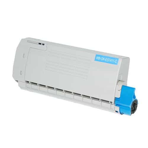 Oki 44318619 Cyan Toner Kompatibel 44318619 11 500 Sider