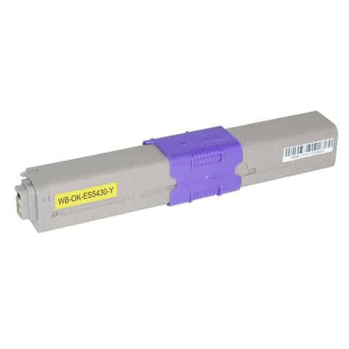 Oki 44469740 Gul Toner Kompatibel 44469740   000 Sider