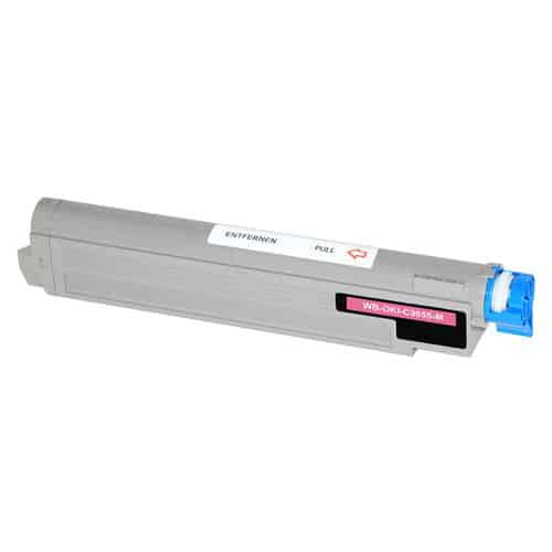 Oki 43837130 Magenta Toner Kompatibel 43837130 22 500 Sider