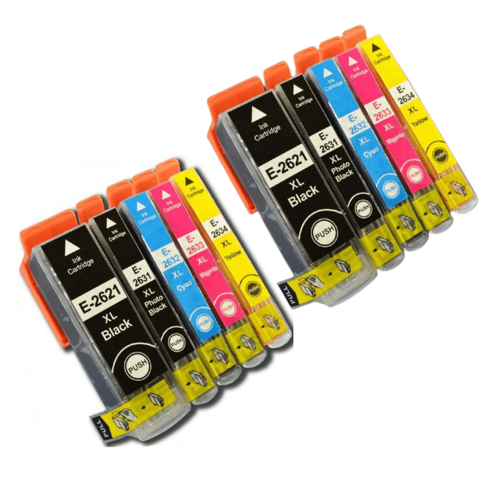 Pakke Sæt Epson 26         Farver Pbk-bk- - -   Alternativ  130 Ml