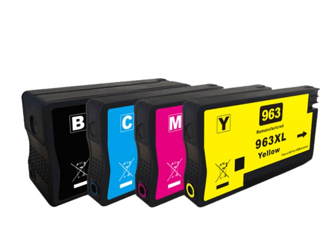 Pakke Sæt Hp 963    Farver Bk- - -   Alternativ  134   Ml