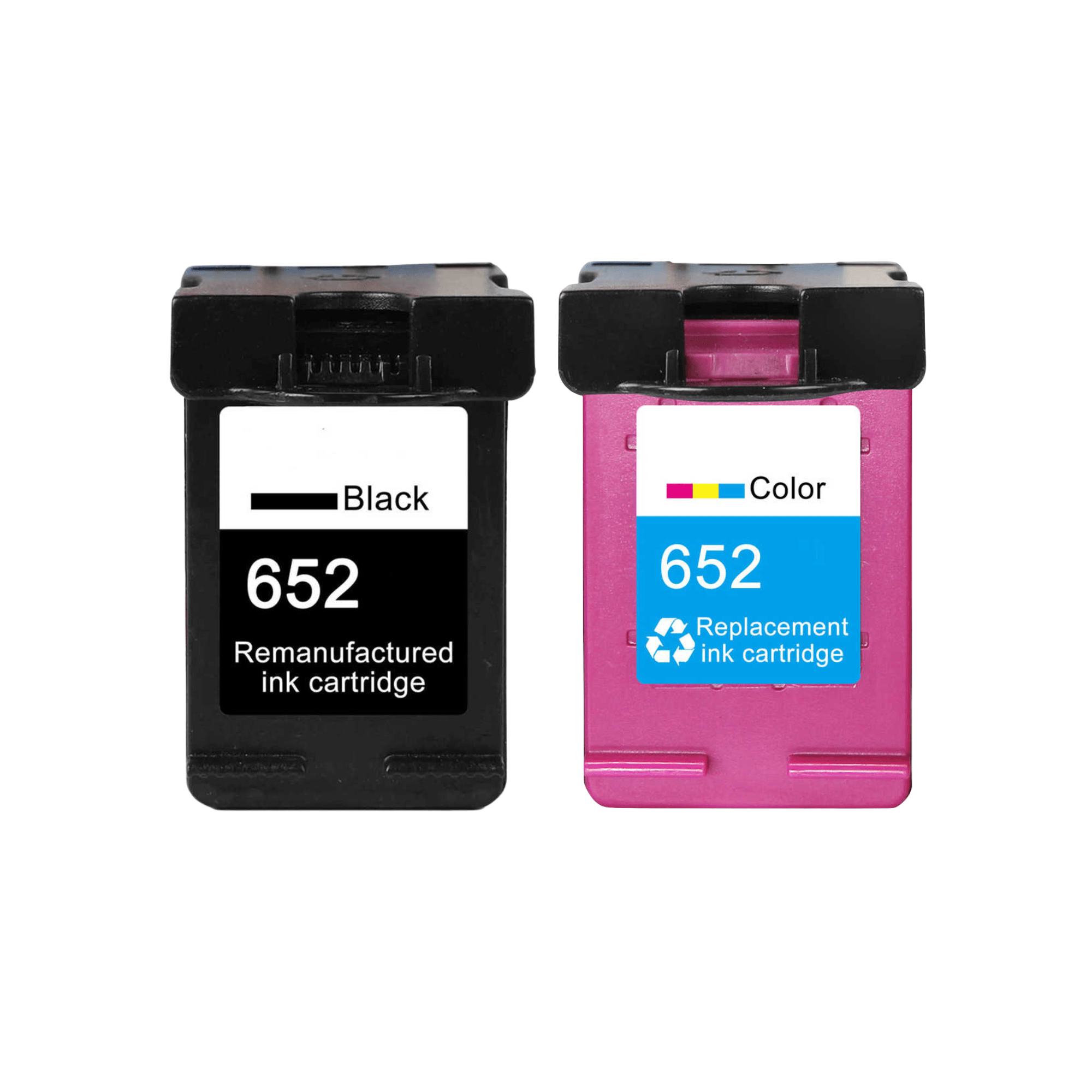 Pakke Sæt Hp 652     Sort    Farver  Alternativ  36 Ml