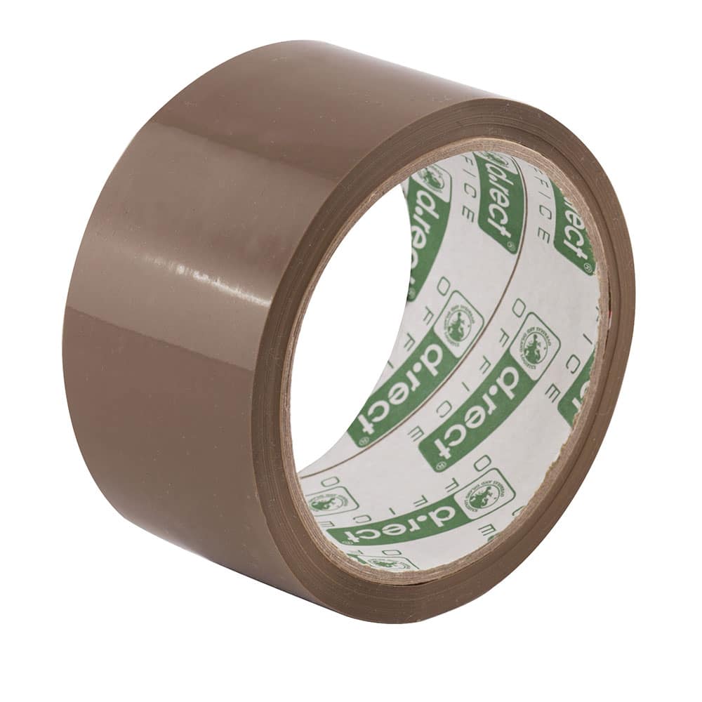 Pakketape Brun   Stk  48mm   50m