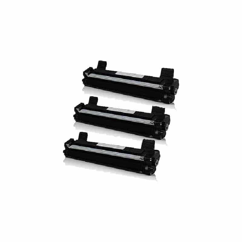 Rabatpakke Brother Tn1050bk Sort   Toner Kompatibel Tn1050   000 Sider
