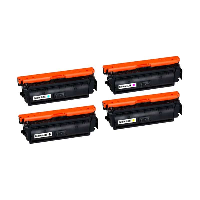 Rabatpakke Canon 040h Farver Bk- - - Toner Kompatibel 040h 41 000 Sider