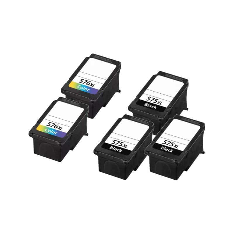 Rabatpakke Canon Pg-575 Cl-576 Sort Farve Kompatibel Pg-575 71ml