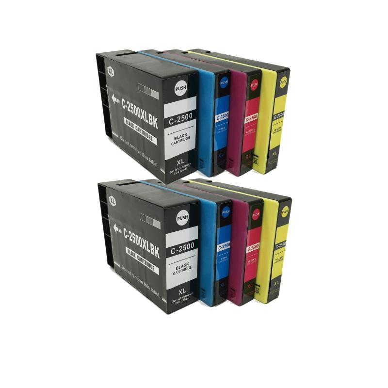 Rabatpakke Canon Pgi-2500 Bk- - - Blækpatron Kompatibel 9254b001- 161 8ml