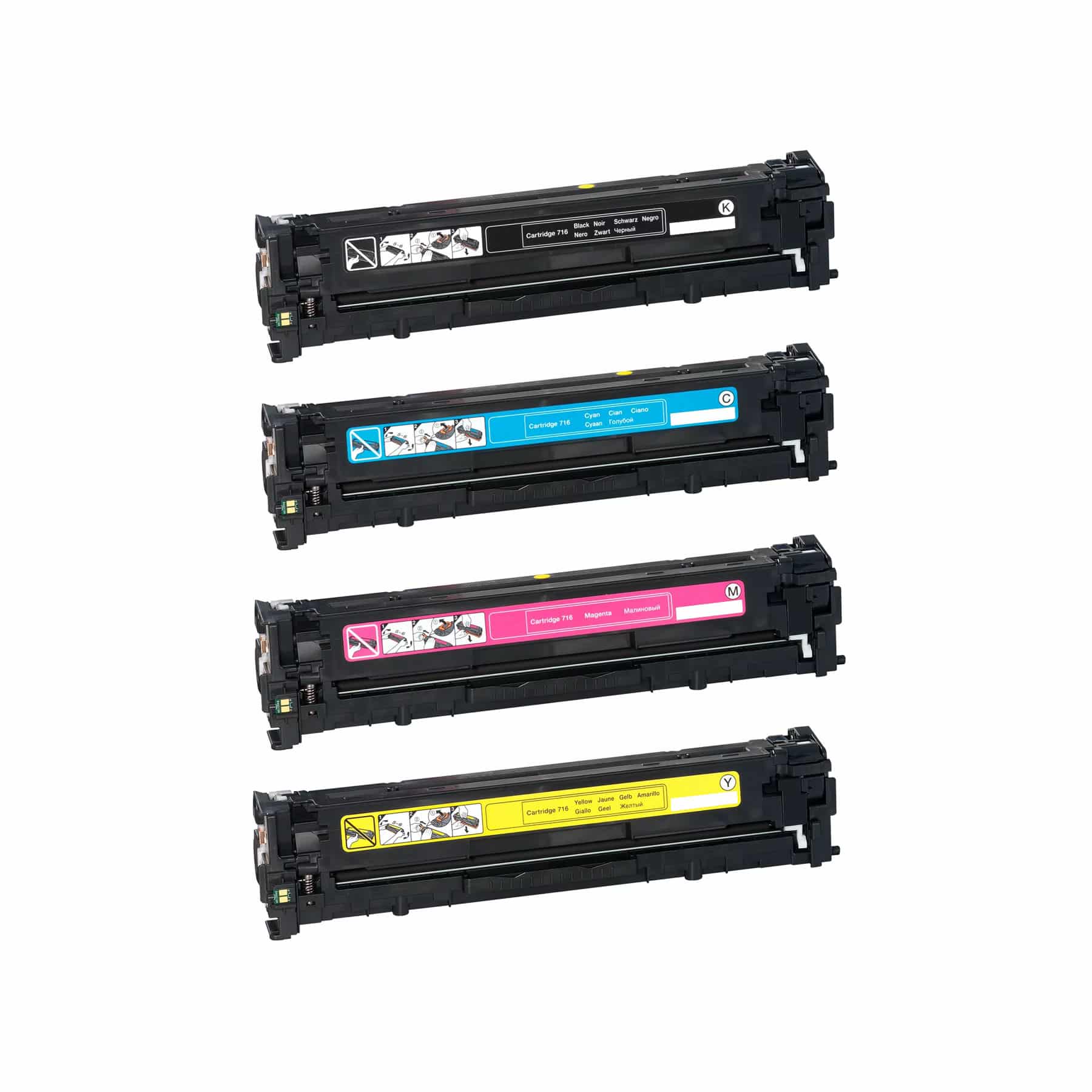 Rabatpakke Canon 716     Bk- - -  Toner Kompatibel 1980b002-1977b002   800 Sider