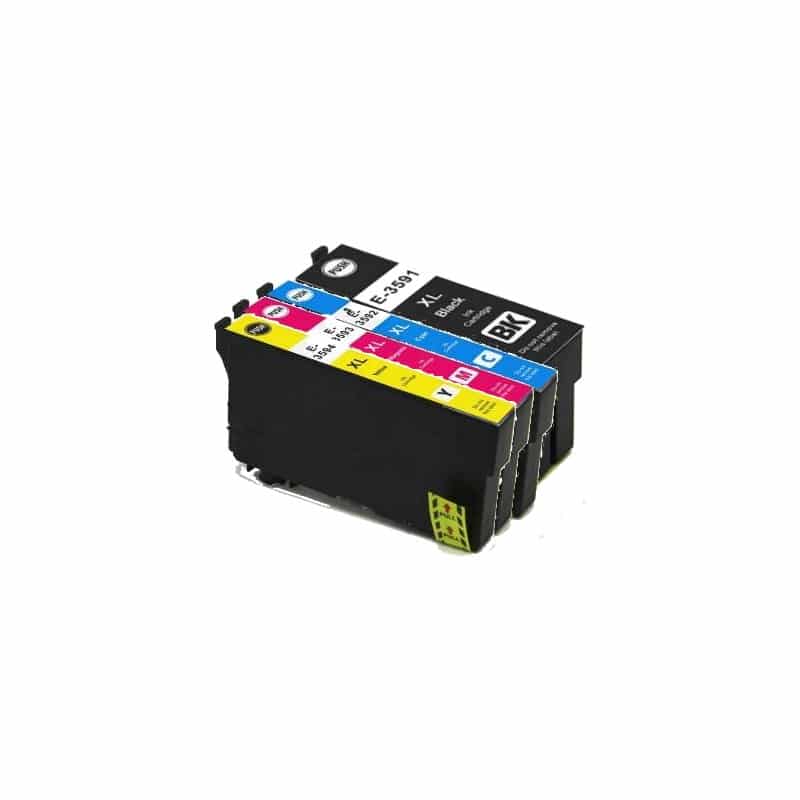 Rabatpakke Epson 35    Farver Bk- - -  Blækpatroner Kompatibel 35  126 2ml