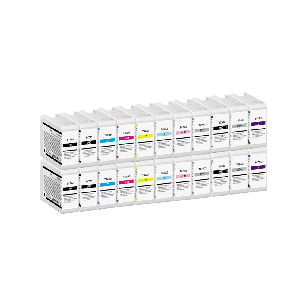 Rabatpakke Epson T47a     Pbk      - - -lc-lm- -mbk-lg-  22 Stk  Blækpatron Kompatibel C13t47a100-c13t47ad00  - -c13t47a100-c13t47ad00