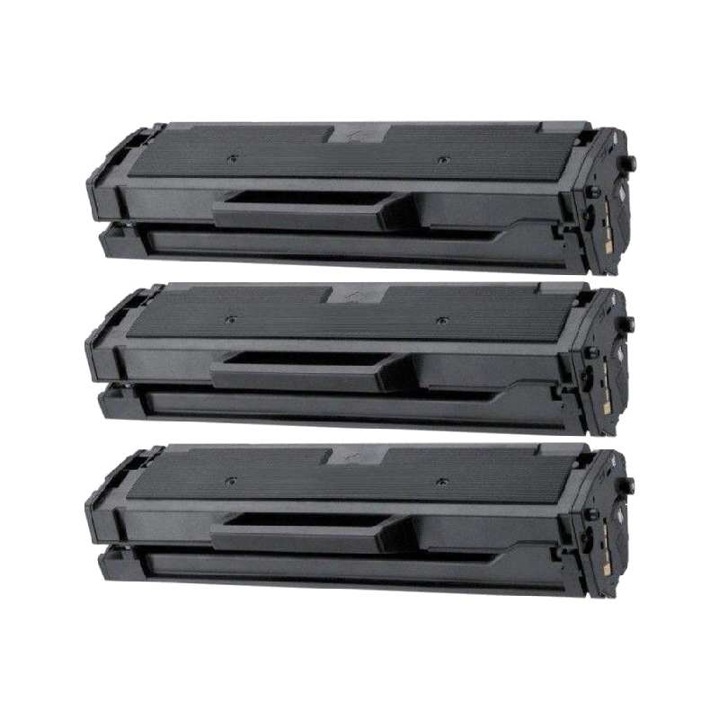 Rabatpakke Hp 106a Sort   Stk Toner Kompatibel W1106a 3x   000 Sider