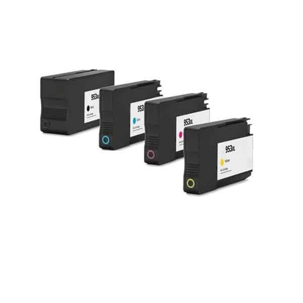 Rabatpakke Hp 953    Farver Bk- - -  Blækpatroner Kompatibel 953  128ml