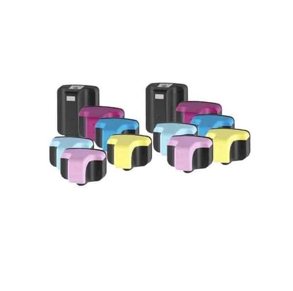 Rabatpakke Hp 363       Farver Bk- - - -lc-lm Kompatibel 363 200ml