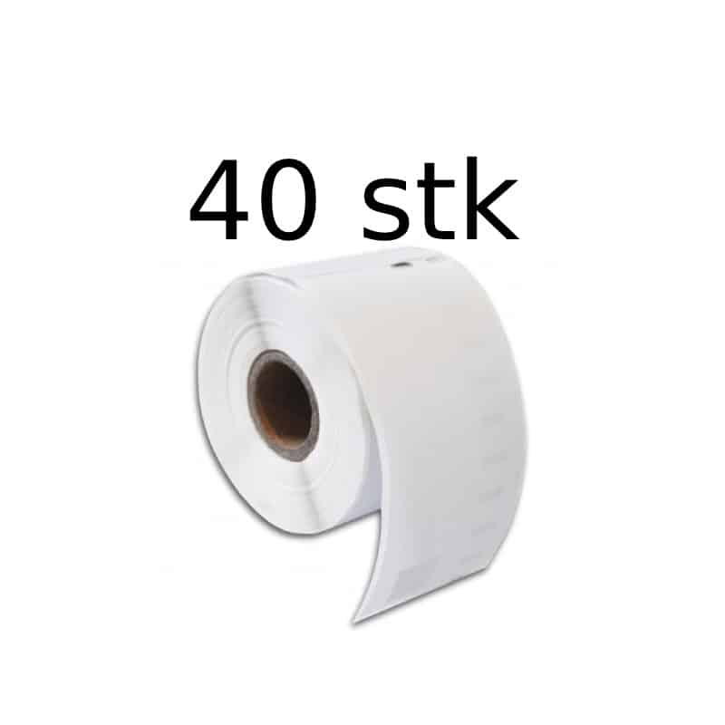 Rabatpakke 40 Stk Dymo 99015 Multilabels Kompatibel S0722440 320 Stk 54   70mm