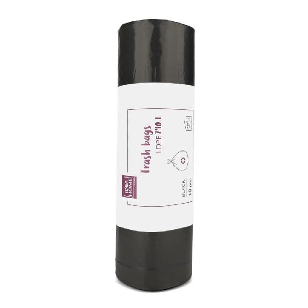 Sorte Affaldssække 240 Liter 10 Stk