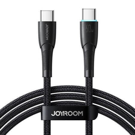 Usb-  Til Usb-  Kabel Sort Stofkabel   Meter 60w