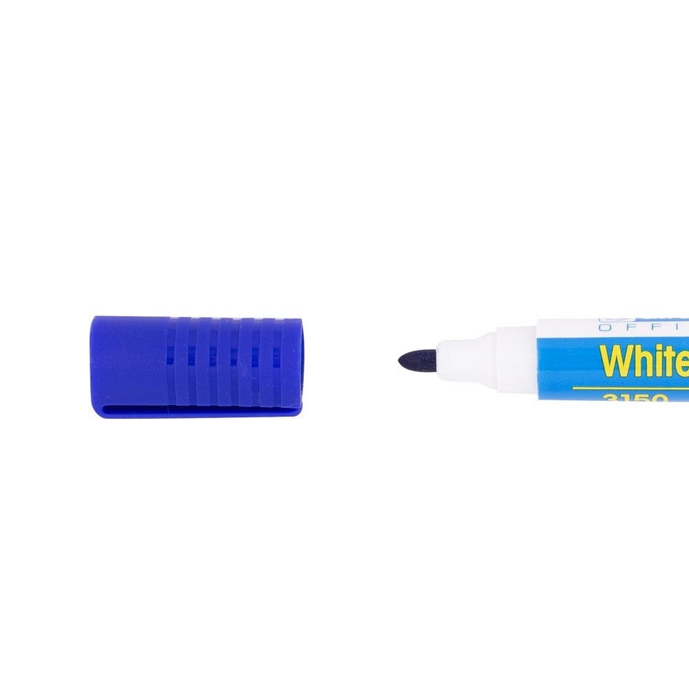Whiteboard Marker 12 Stk  Blå