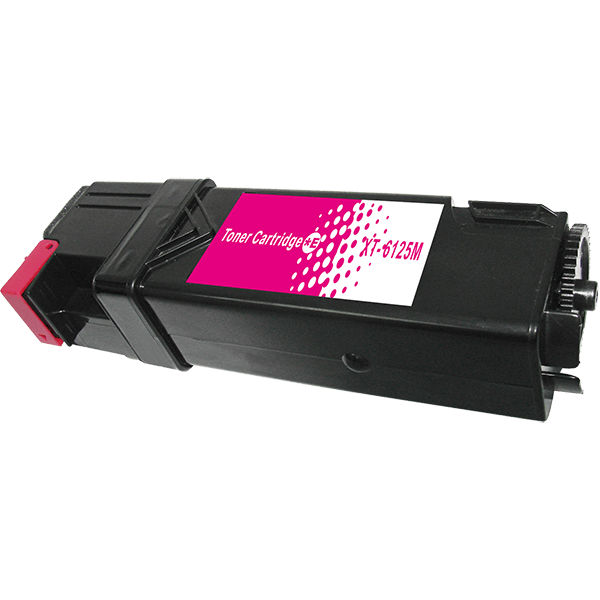 Xerox Phaser 6125 Magenta Toner   000 Sider 106r01332  Kompatibel