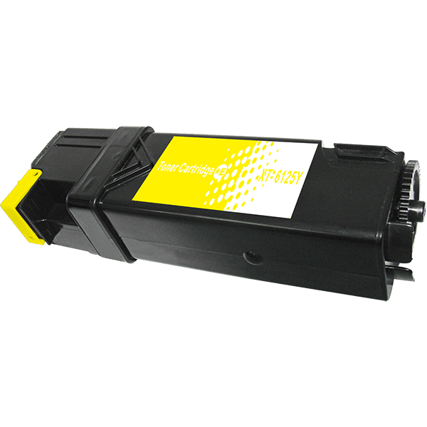 Xerox Phaser 6125 Yellow Toner   000 Sider 106r01333  Kompatibel