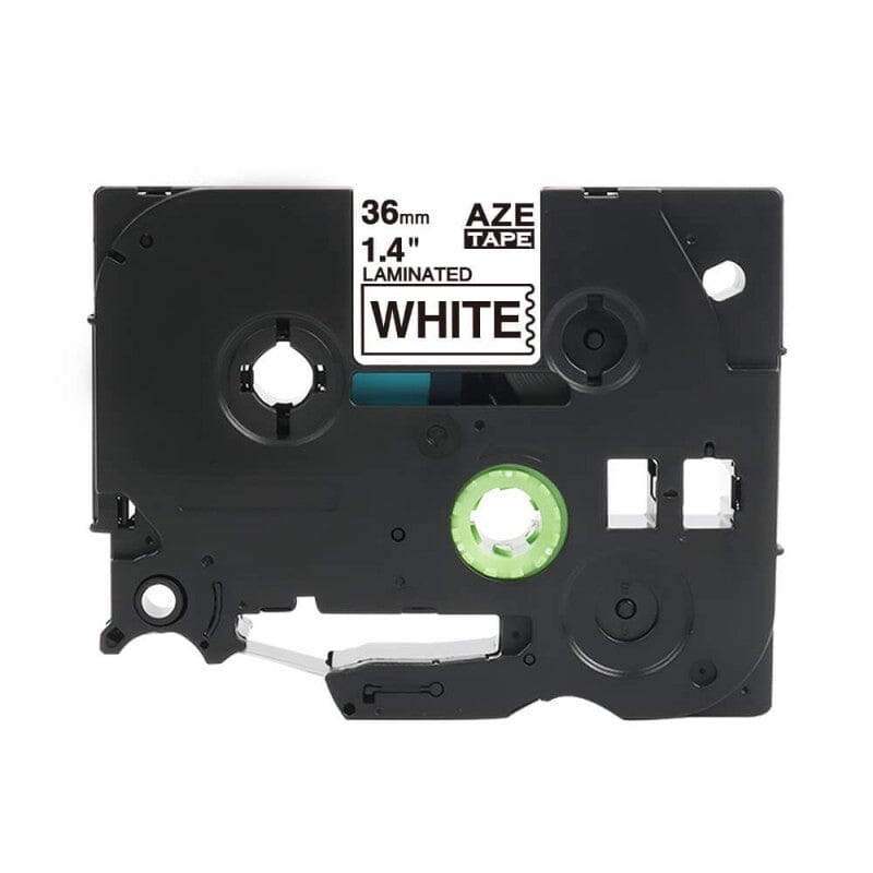 Brother Tze261 Tape Sort Tekst På Hvid  36mm   8m  Uoriginal