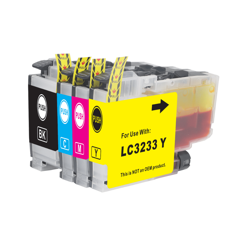 Pakke Sæt Brother Lc3233    Farver Bk- - -     500 Sider Alternativ
